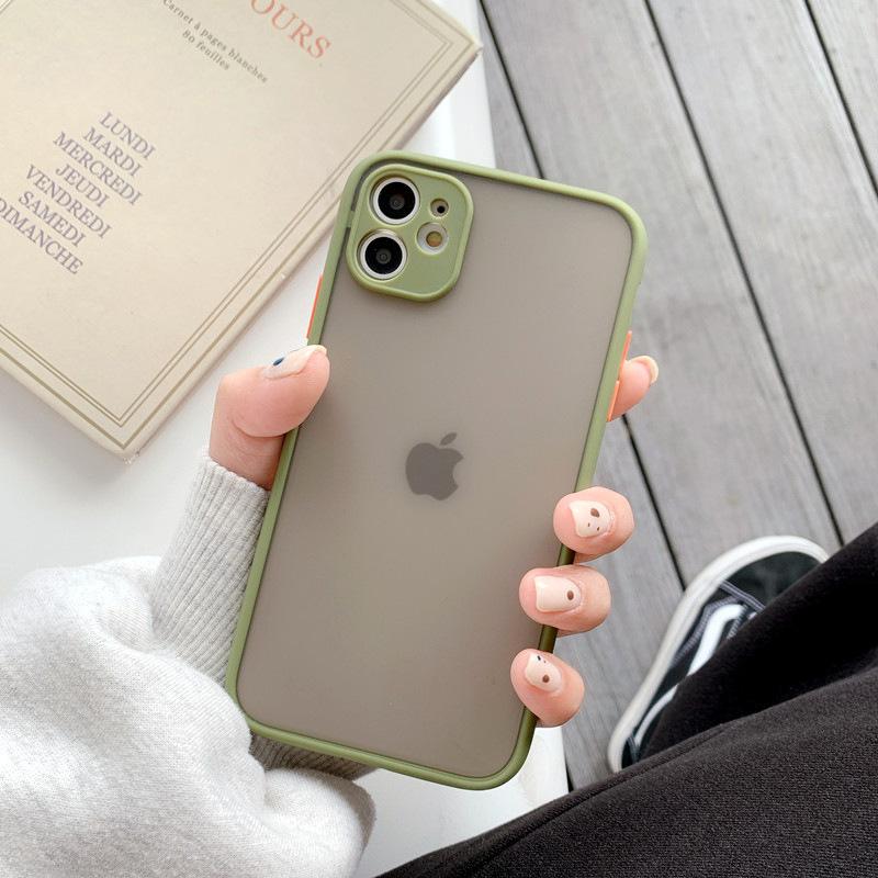 Подходит для Apple 16 Приятный на ощупь матовый чехол для мобильного телефона контрастного цвета IPhone7PLUS XS Sex Hole Защитный чехол для глаз