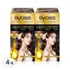 Saios Oleo Cream 3N Краска для волос, 3N Королевский коричневый, 4 шт.