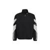 Originals Color Block Stripe Logo Zip Long Sleeve Stand Collar Sports Jacket Men Jacket Black H06752