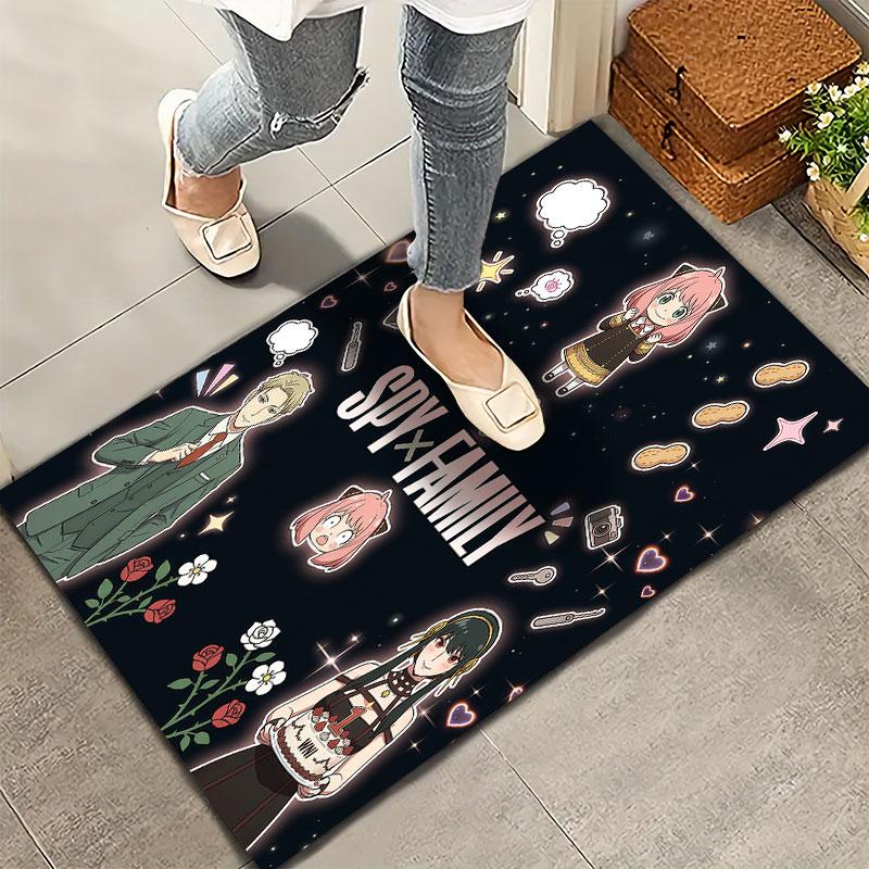 Spy Family Carpet Rug For Living Room Bedroom Home Sofa Decoration Kids Play Nonslip Floor Mat