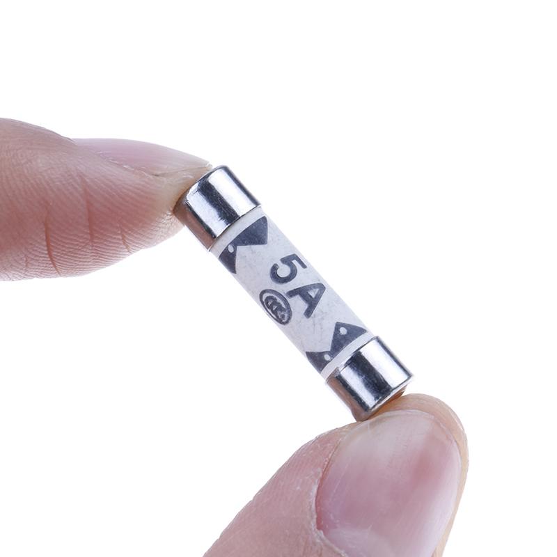 Керамический предохранитель для мультиметра 6 мм × 25 мм Bs1362 1A 3A 5A 10A 13A Amp 250V