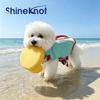 SHINEKNOT Pet Dog Life Jacket Chin Support Adjustable Safety Buckle Cute Life Jacket Small Dog Swimsuit Suitable For Water Sport