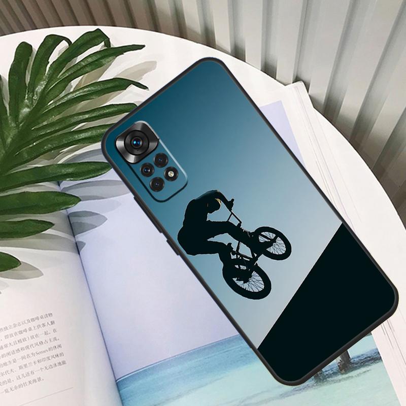 Чехол Funda Для Xiaomi Redmi Note 14 13 10 11 12 15 Pro Plus Чехол Для Redmi 15C 14C 10C 12C 13C 15 BMX Велосипед Экстремальный Спорт