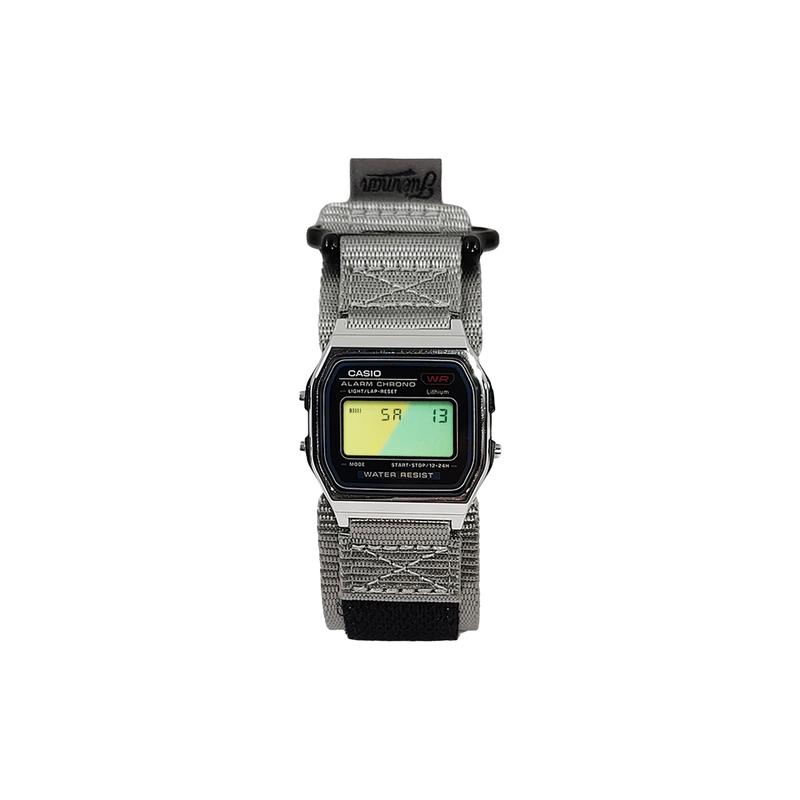 Casio Индивидуальные часы, модифицированная серия, серебристый полимерный корпус, модный тренд, водозащита для жизни A159WA-N1, модифицированные - Исландский мох A159WA-N1