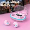 Беспроводные наушники X55 True Bluetooth-совместимые 5,3-дюймовый водонепроницаемый светодиодный дисплей с шумоподавлением и длительным сроком службы батареи