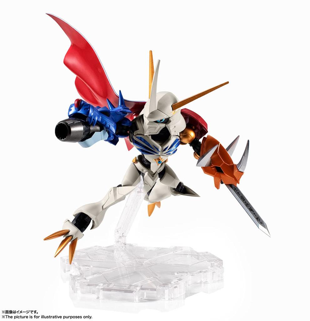 TAMASHII NATIONS NXEDGE STYLE Digimon Adventure Omegamon Color 100 мм окрашенная подвижная фигурка [DIGIMON UNIT] - Специальная версия - Приблизительно. АБС и ПВХ