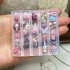 3D Creative Transparent Nail Mold DIY Nail Art Decoration Rose Candlestick Skull Butterfly Birdcage Nail Art Carving Mold