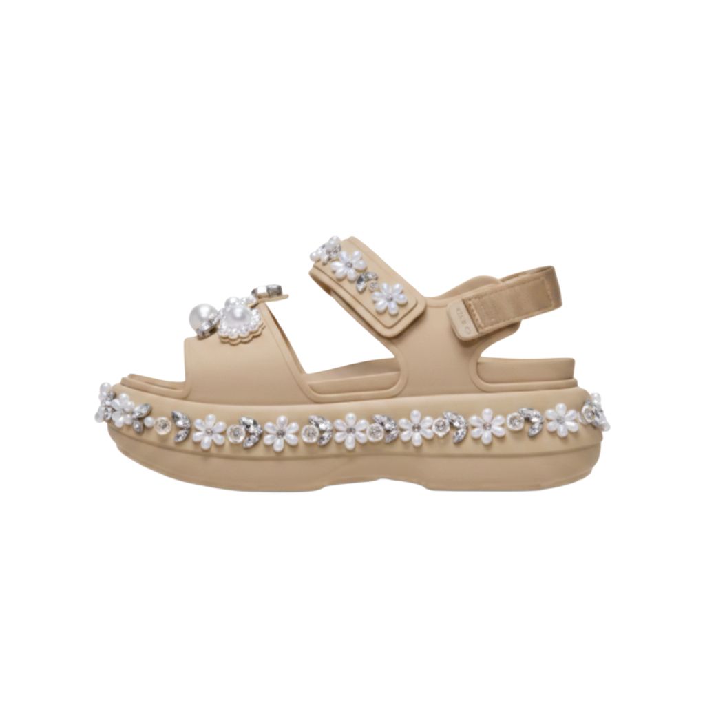 Crocs X SIMONE ROCHA Пляжные Сандалии Женские Чайный Коричневый 211851-212