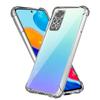 Противоударный чехол для Redmi Note 11 Pro Plus, прозрачный силиконовый мягкий чехол, чехол или чехол для телефона Redmi Note 11S, чехол для Redmi Note 11E Pro Funda