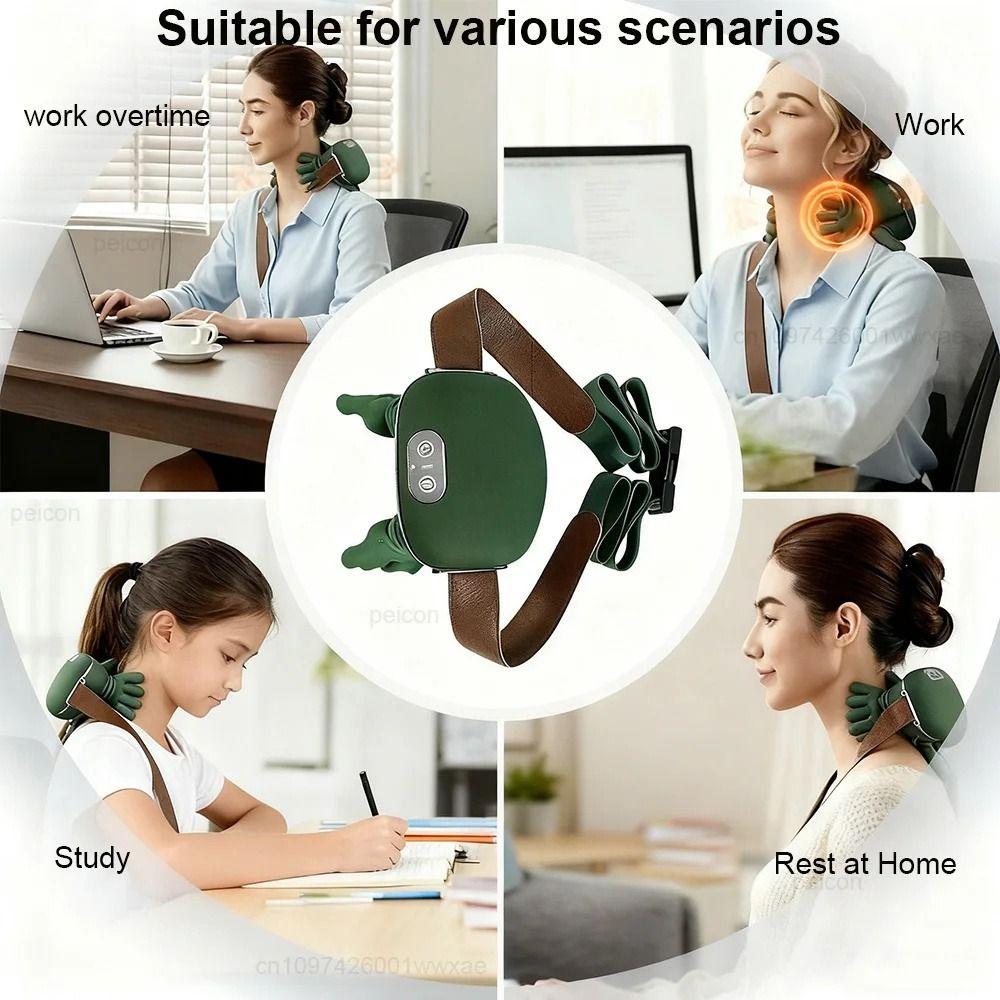 Heating Compress Heated Neck Massager Bionic Hand Shoulder Massager Waist Massage