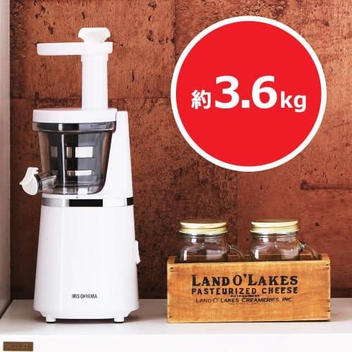IRIS OHYAMA Slow Juicer White ISJ-56-W