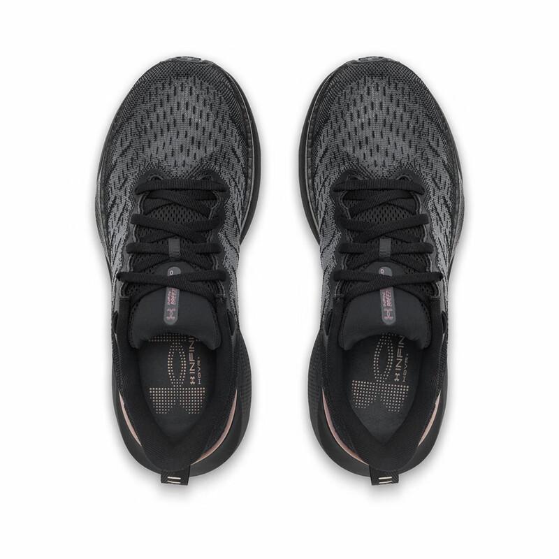 Under Armour Infinite Pro Breeze Модные Удобные Прочные Низкие Повседневные Кроссовки для Бега Женские кроссовки Черные 3027197-002