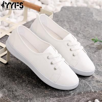 Женская повседневная обувь Модная дышащая сетчатая обувь на плоской подошве для ходьбы Женские белые кроссовки Женская обувь