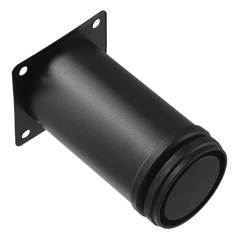 Черные ножки для мебели 4 дюйма сменные ножки для мебели регулируемые металлические ножки для шкафа диван