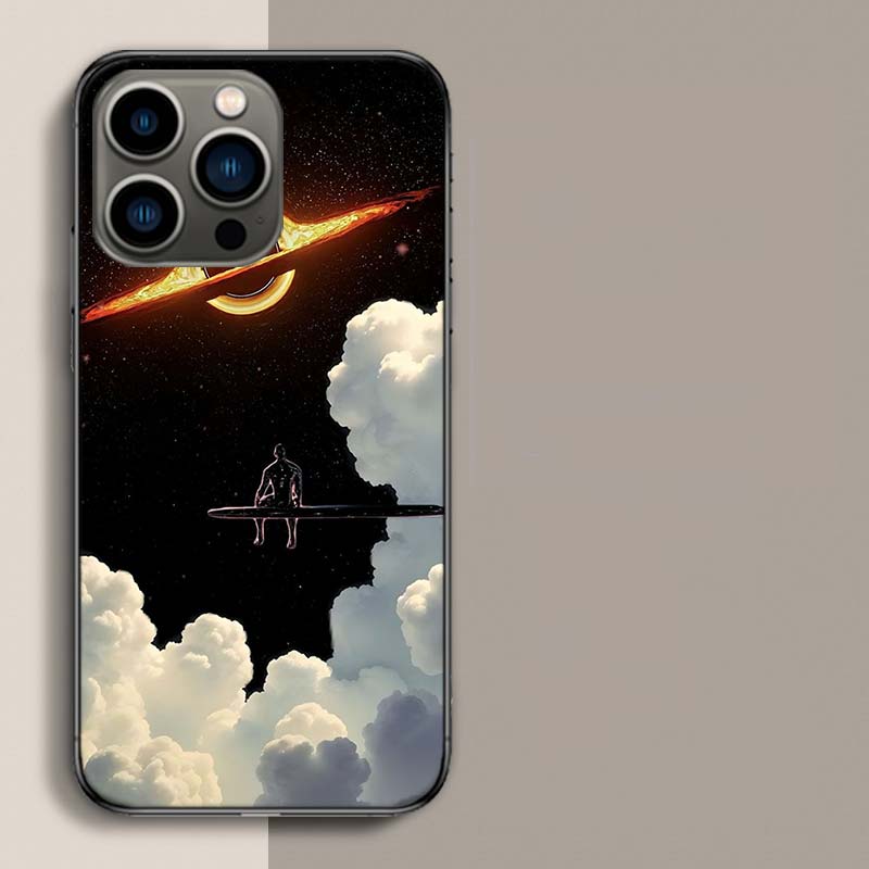 Silver Surfer Phone Case For Iphone 17 Air 15 Pro 14 Plus 16 Pro Max 12 13 Mini 11 16E X XS Cover Cute Fundas