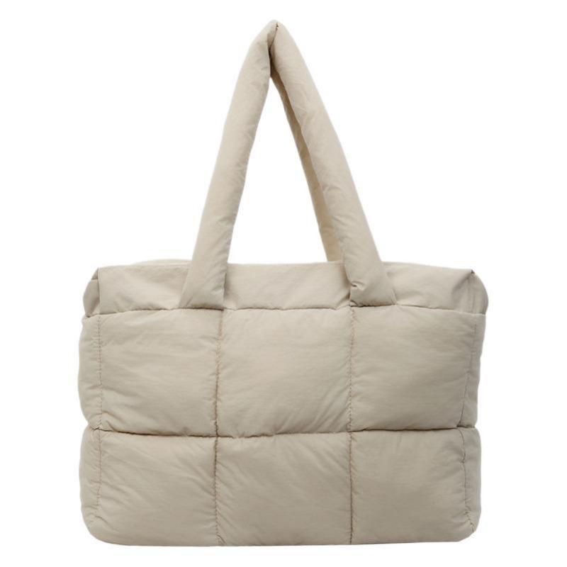 Новая модная подмышечная сумка на плечо, повседневная хлопковая сумка большой вместимости для одежды, женская портативная сумка-облако