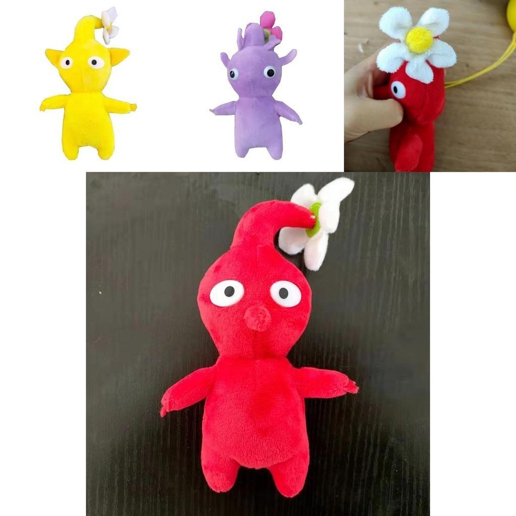 Очаровательная плюшевая игрушка Pikmin из игры, 15 см, мягкая набивная кукла, идеальна для детей, фанатов, подарков