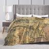 Soft Blanket Travel L-Lords Of The R-Rings  Throw Blanket  Flannel Bedspread For Living Room Novelty Sofa Bed Cover