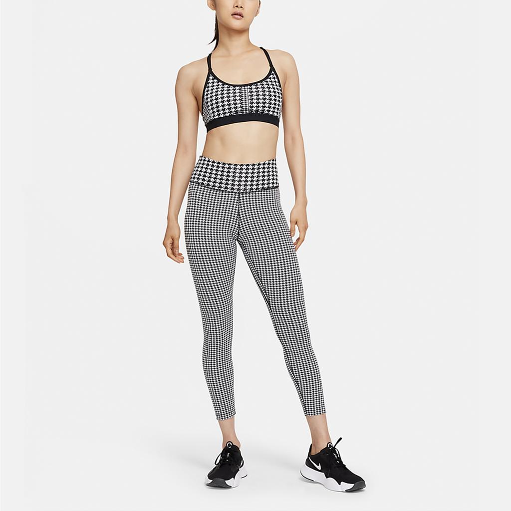 Nike Спортивный бюстгальтер с низкой ударной нагрузкой Dri-FIT Indy Icon Clash, женское нижнее белье, черный DD1087-010