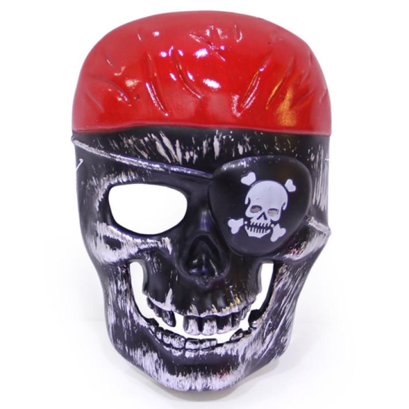 Хэллоуин Пиратский игрушечный костюм, аксессуары, набор сумасшедших игрушек, кричащая маска, скелет для лица, фигурка пирата