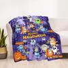 Bluey Friends Adventure Blanket Durable Comfort Great for Bed Office Chair Picnics Four Seasons Multipurpose Modern
