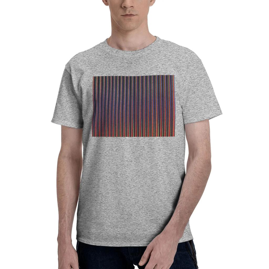 Carlos Cruz Diez Men TShirt Oversized T Shirts Mens Round Neck Cotton Tees Short Summer Male
