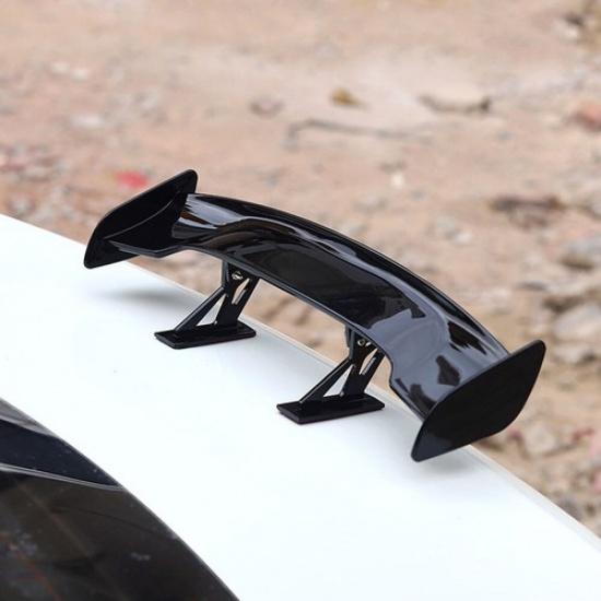 Universal Mini Car Auto Trunk Tail Spoiler Wing Decoration Sticker Accessories