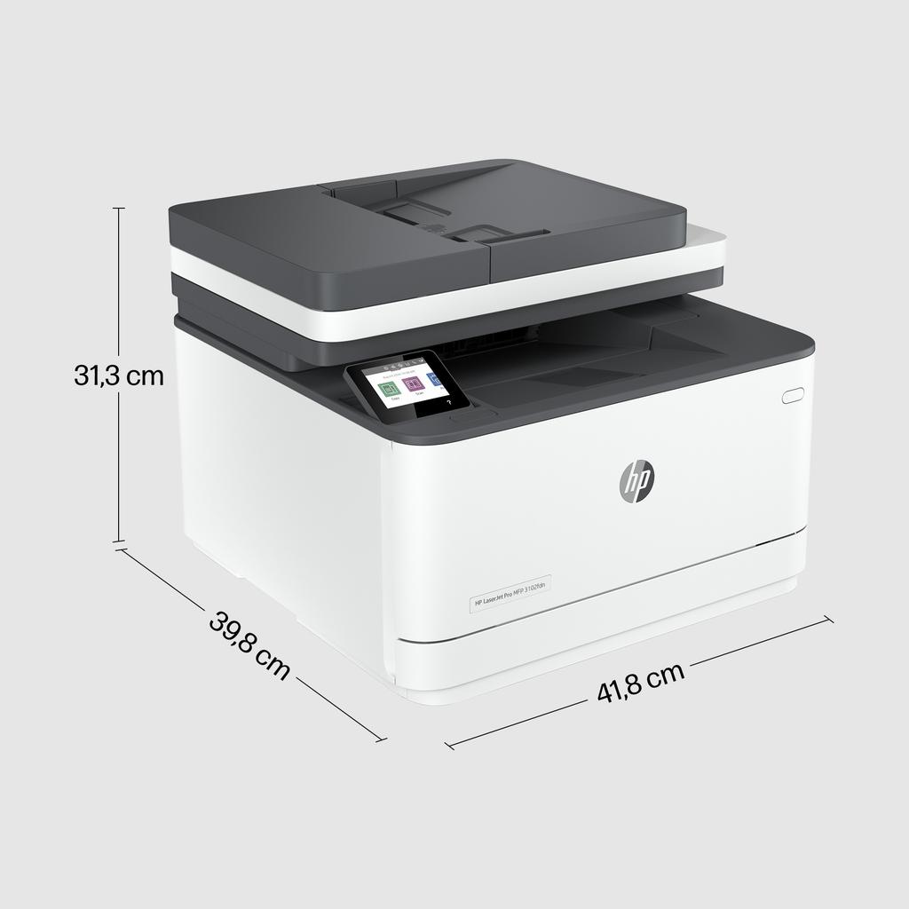 HP LaserJet Pro 3102fdn Printer Copier Scanner Ethernet