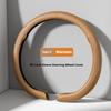 For BAIC HYOSOW Senova Weiwang Nappa Leather grain Car Steering Wheel Cover Breathable and Anti Slip Accessories Steering Covers