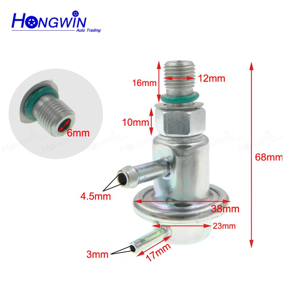 23280-75010 New Fuel Pressure Regulator For Toyota Land Cruiser 93-97 Camry 90-93 Lexus ES250 ES300 LX450 Honda 2328075010