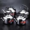 3L/4L/5L/6L/8L Ручной чайник для заваривания чая со свистками для газовых плит Чайник из нержавеющей стали со свистками