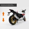 MotoGP Yamaha YZF-R1M Racing Motorcycle Simulation Exquisite Diecast & Toy Vehicle RMZ City 1:12 Alloy Collection Model