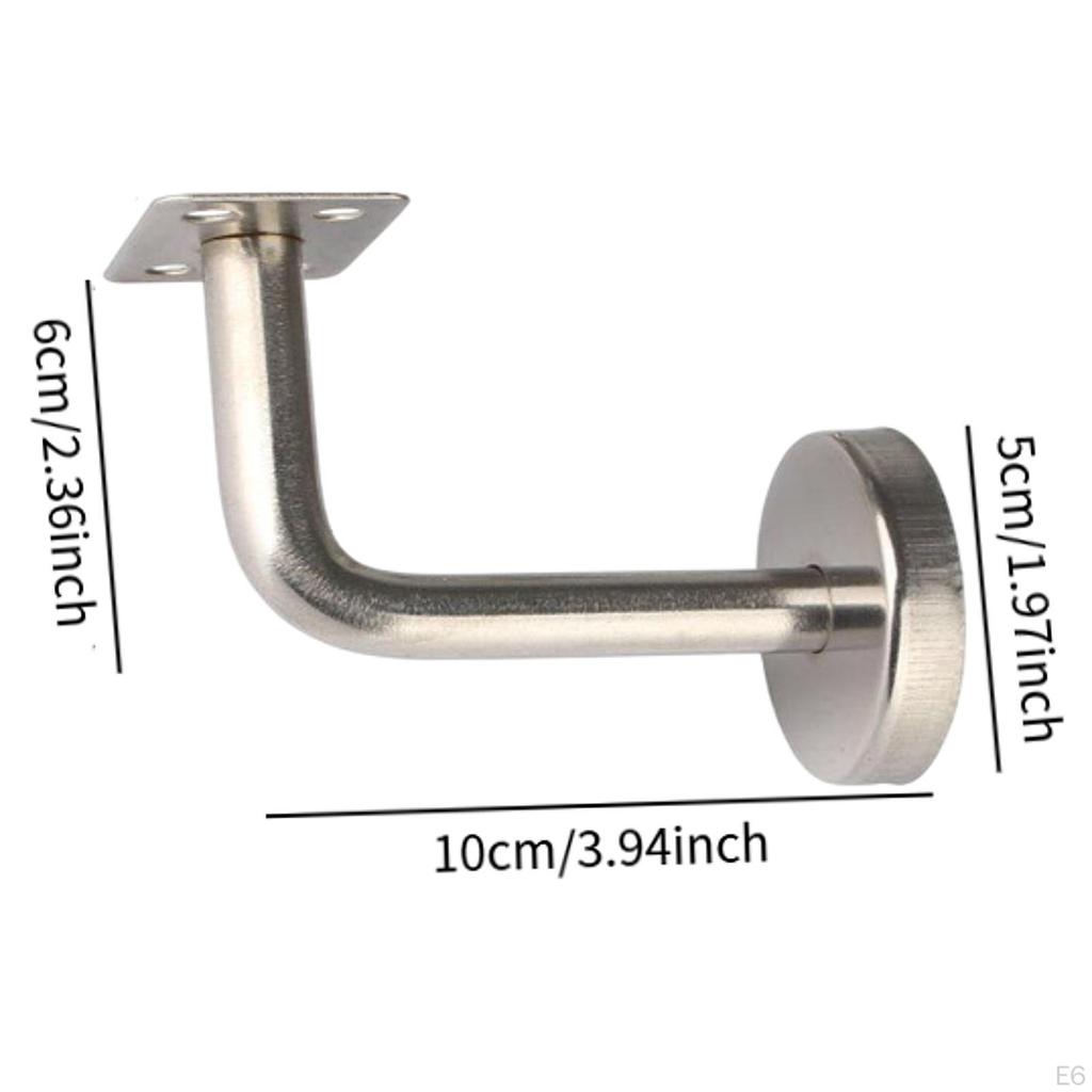 6 штук кронштейнов для поручней лестницы поручни 304 нержавеющая сталь опора перил