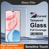 IMAK Для Honor 400 Pro 5G (Глобальный) Защитная пленка 3D изогнутое закаленное стекло (Версия без Edge) (Разблокировка отпечатком пальца)