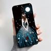 For ZTE Nubia RedMagic 5G Fundas Nubia Red Magic 5S Case Cover Soft Silicone Black Shell Printing Pattern Flower Cartoon Cases