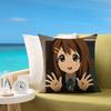 Cute Yyui Hirasawa Kawaii Customizable Square Pillowcases Stylish And Soft Perfect For Beds Cars And Sofas