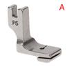 Industrial Sewing Machine Presser Foot P5 P5W Presser Wide/Regular Gathering Folding Accessory Sewing Machine Accessories