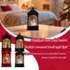 50ml Christmas Night Light Interior Old Man Snowman Deer Decoration Portable Snow Wind Lamp Desktop Ornaments Christmas Gift