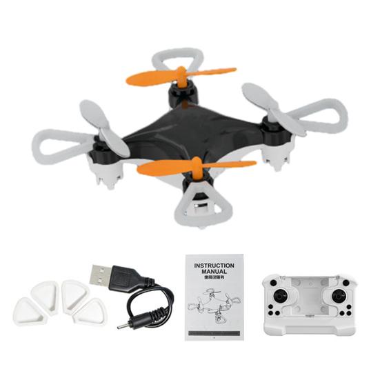 Mini Remote Control Drone Toy Easy Stunt Flights with 360 Degrees Flips Altitude Hold Indoor Outdoor Kids Adults Beginner-Friendly RC Quadcopter Toy