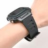 Черный браслет из смолы для часов Casio W-740