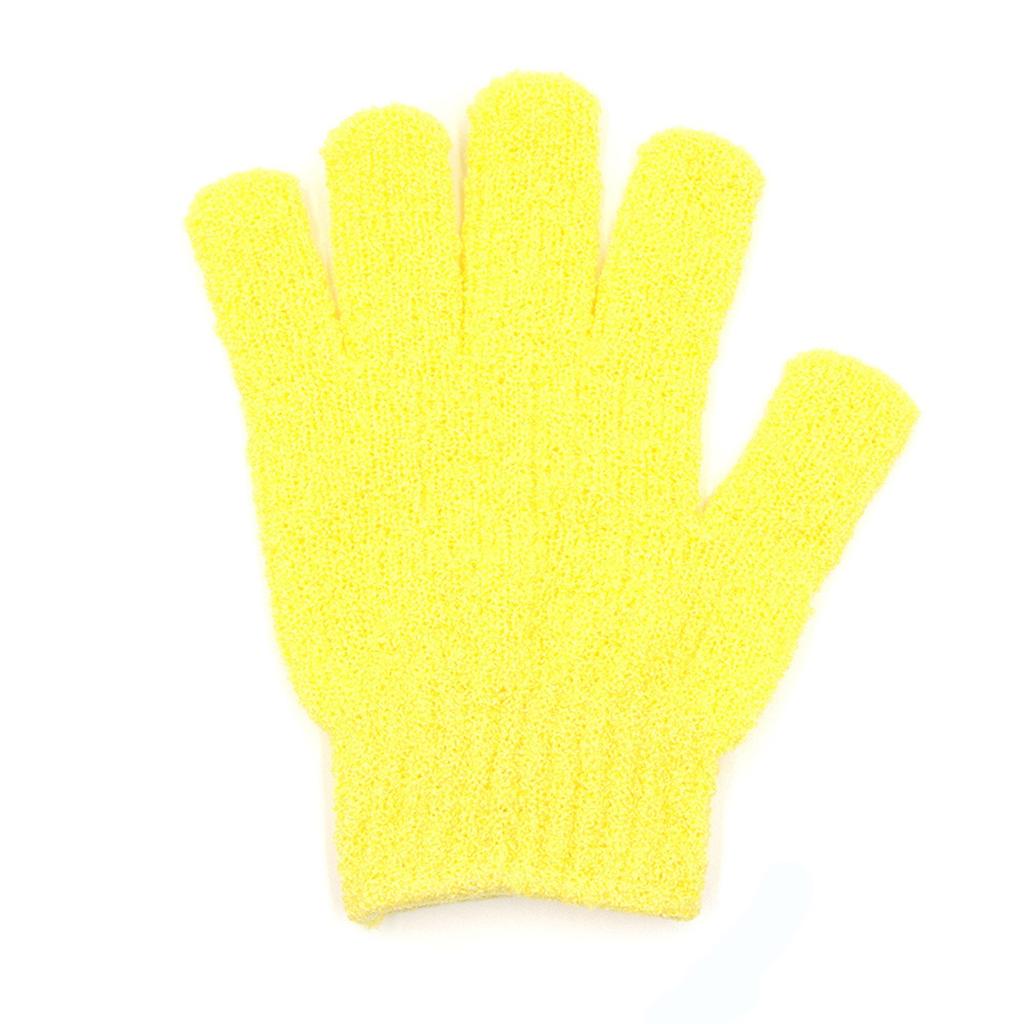 Перчатка для пилинга Полиэстер 5?Рукавица-скраб для тела Finger Design для глубокой очистки