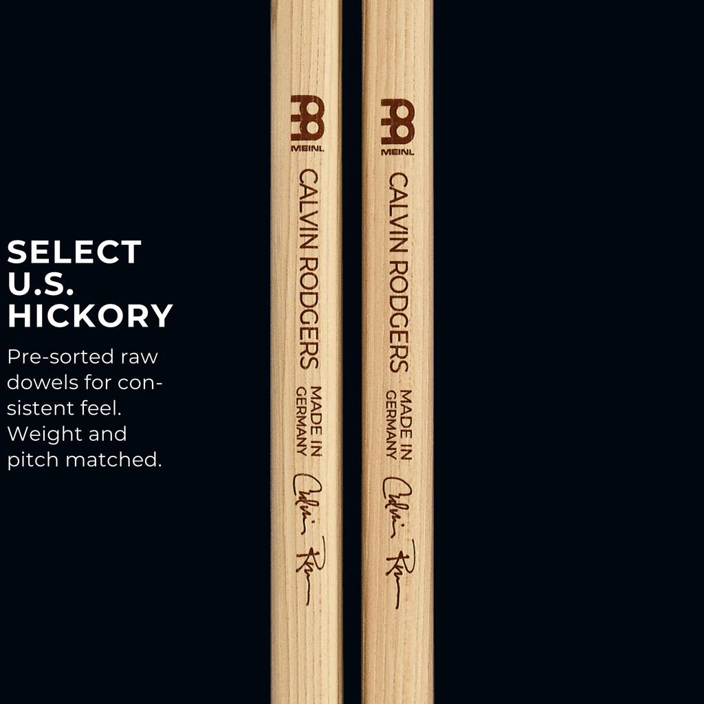 Кисть MEINL Stick Meinl Drumstick Signature Model Calvin Rodgers Hickory Round Tip SB601 x & (419 14,2 мм) []