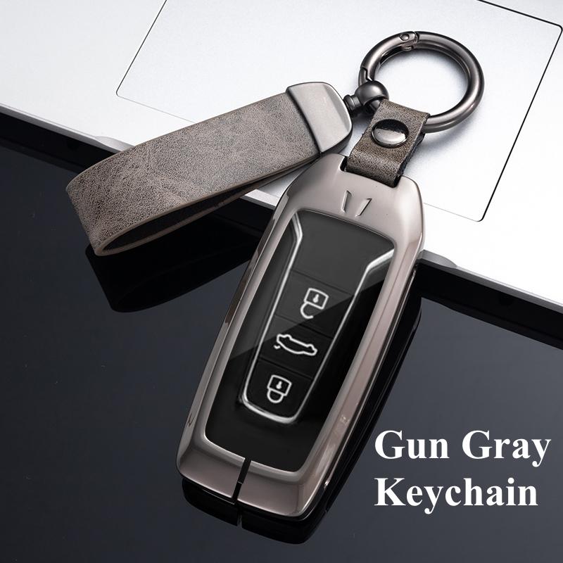 3 кнопки металлические ключевые корпусы цинка для Volkswagen Touareg 2018 - 2021 Smart Remote Clease 360 °