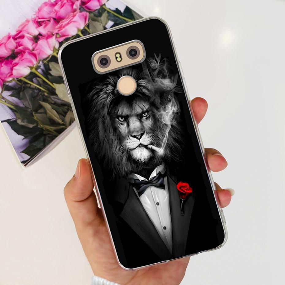 Чехол для LG Q6 Plus H870 H871 G600L G600K G600S Милый Цветочный Кот Узор Мягкий Силикон ТПУ Чехлы для Телефона для LG G6 G 6 G6plus