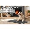 Коврик для кормления домашних животных - впитывающий коврик для мисок с едой и водой, с водонепроницаемой резиновой основой, быстросохнущий коврик для воды для собак и кошек
