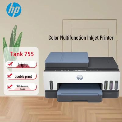 HP МФУ Tank 755 Color Беспроводное Все-в-одном CN вилка (адаптер в комплекте)