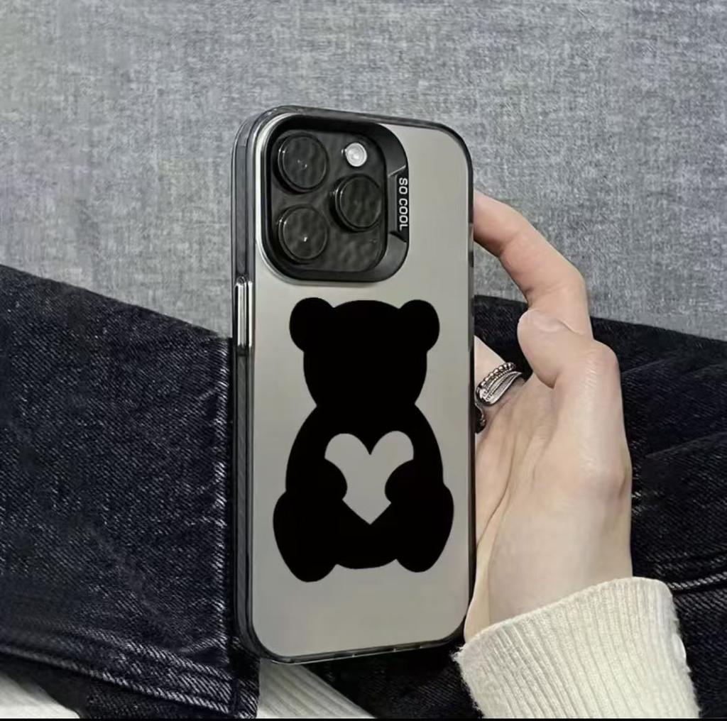 Care Bear mobile phone case suitable for iPhone 17 16 15 14 13 12 11 Pro/ Max /Plus anti-fall and shockproof back cover
