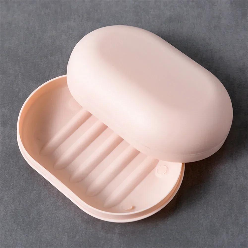Soap Container Travel Supplies Fashionable Portable Handmade Soap Holder Household Draining Water Home Bathroom Accessories Baño