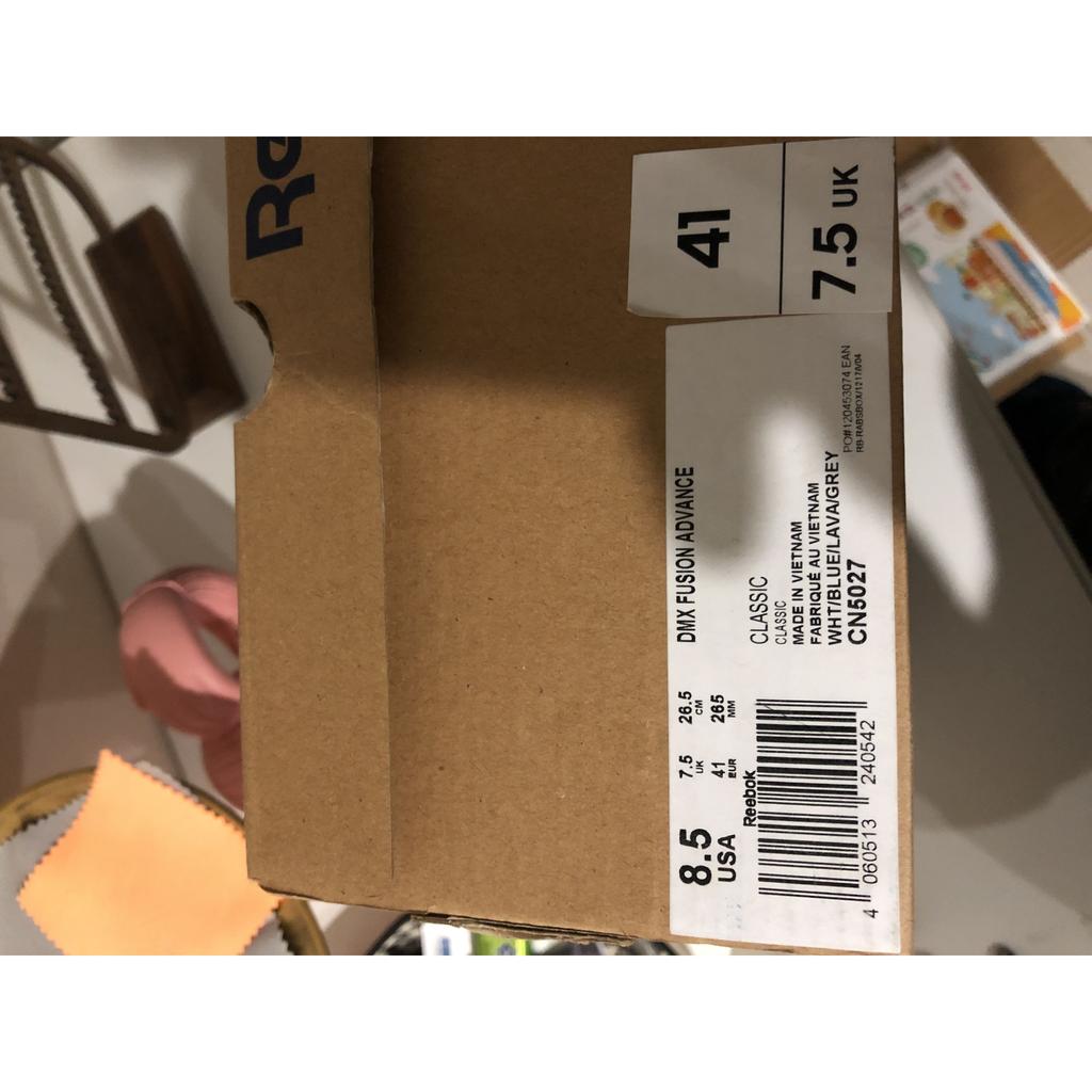 Reebok Dmx Fusion Evo Сине-серые кроссовки средней высоты для бега для мужчин CN5027