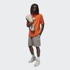 Jordan Мужская футболка с круглым вырезом и короткими рукавами X Shelflife, оранжевая футболка с логотипом DV7001-819